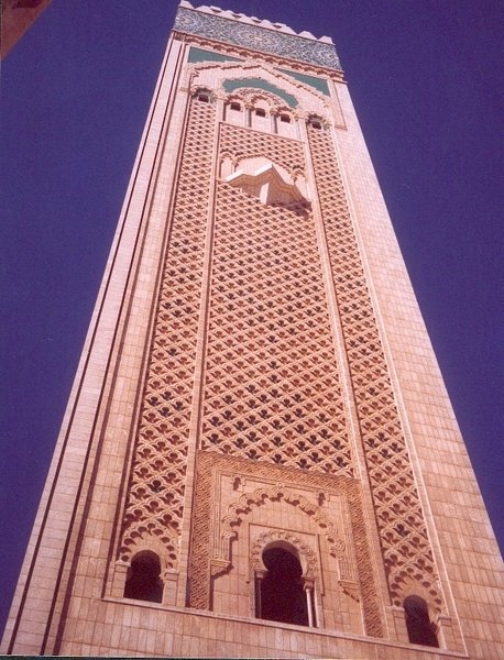 Minareto della Moschea Hassan II, Casablanca