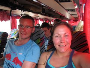 Bus ride to Krabi