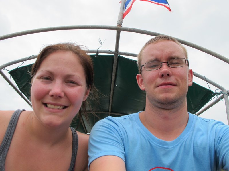 Us on the boat