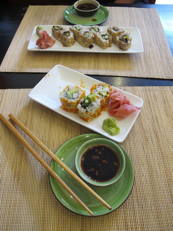 Sushi dinner!