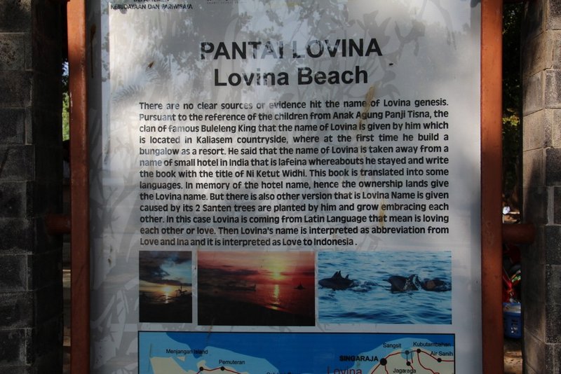 Where the name Lovina came from
