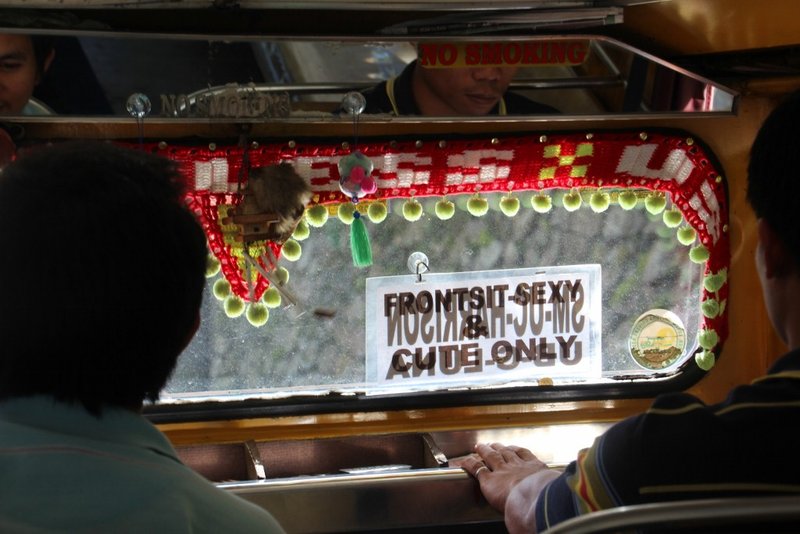 our jeepny with a sense of humor
