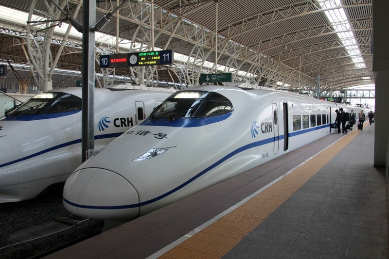 bullet train to Suzhou