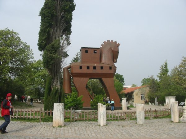 The 'fake' Trojan Horse