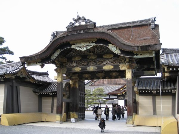 The inner gate of Nijo Castle