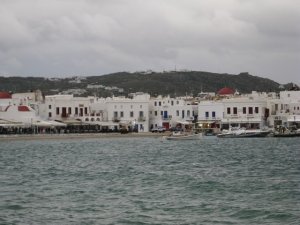 The first view of Mykonos
