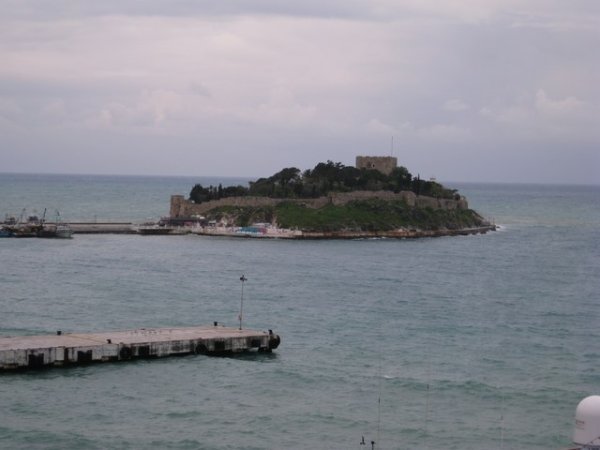 An island near Kusadasi port