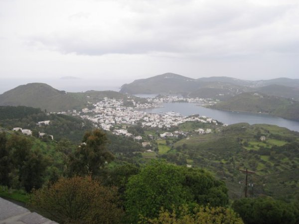The scenic island Patmos
