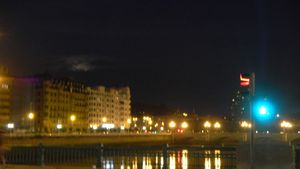 San Sebastian at night