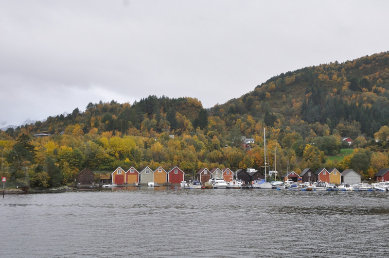 Cruising to the Geiranger fjord