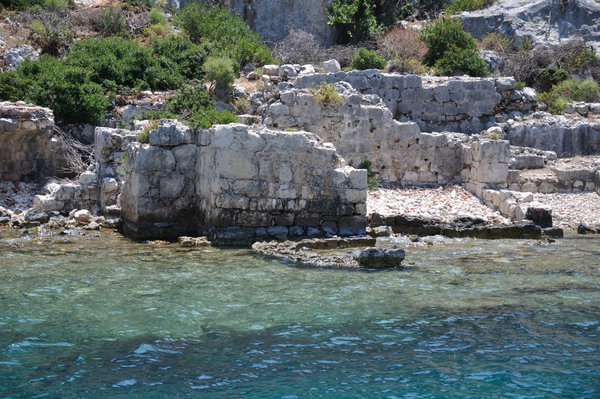 Sunken City ruins