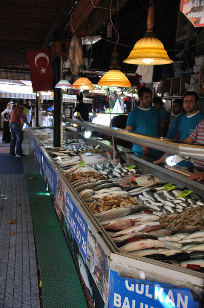 Fethiye fish market