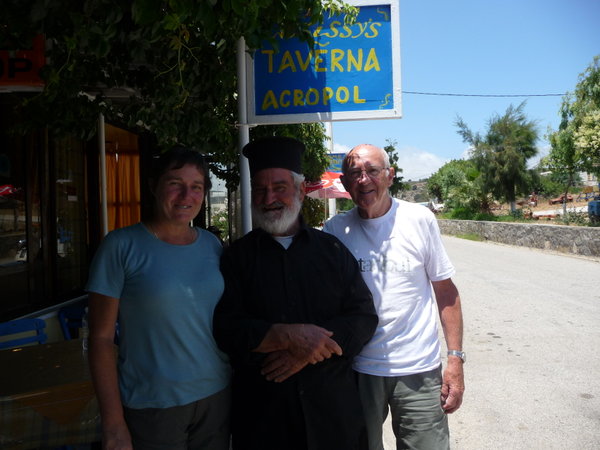 With Papa Georgios