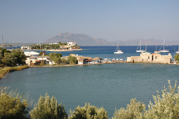 Lake Gol and Datca harbour and swimming beach
