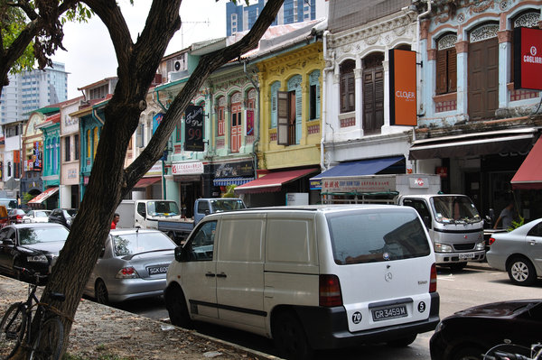 Houses in Little India