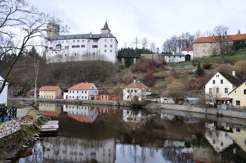 Castle at Rožmberk nad Vltavou 