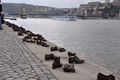 Shoes on the Danube sculpture - Budapest