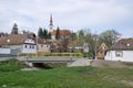 Crit village and fortified church