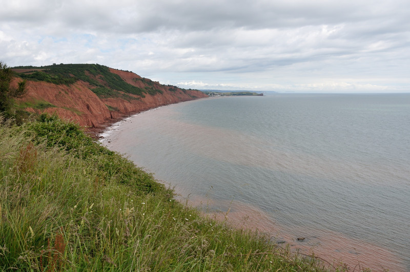 Between Budleigh Salterton and Exmouth