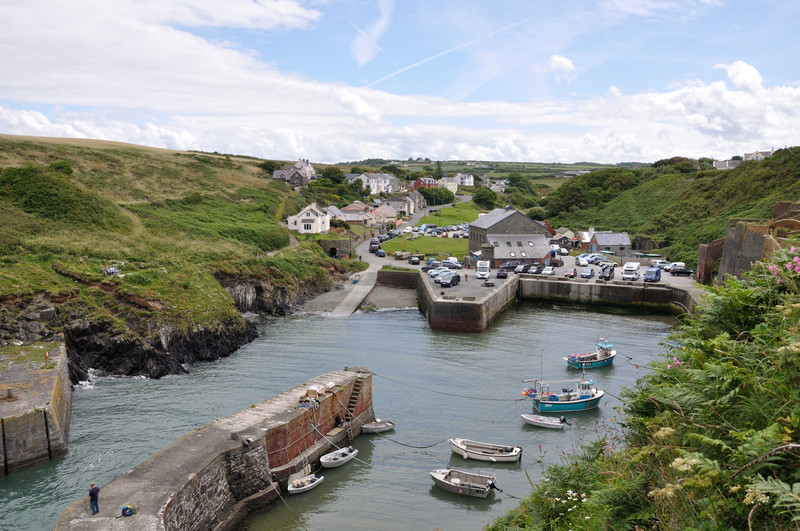 Porthgain and harbour