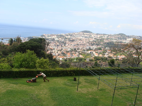 Working hard in Madeira