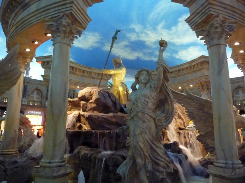 Der Trevi-Brunnen in Caesars Palace