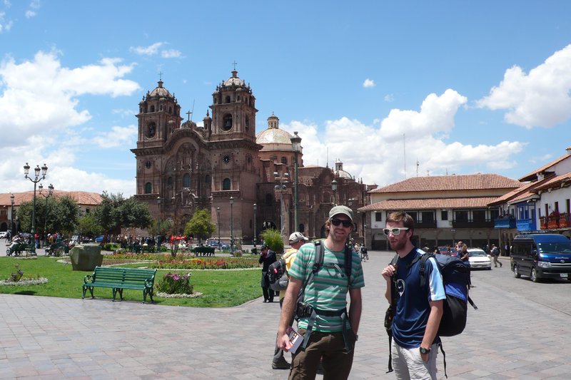 Cuscos Plaza de Armas