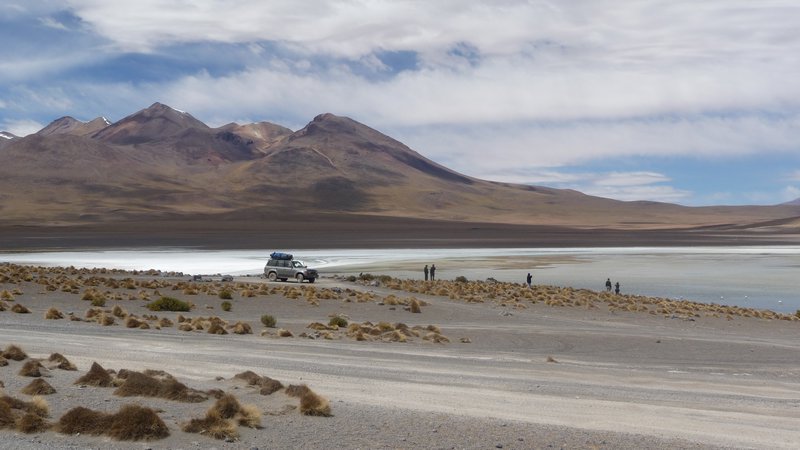 Allein in den Auslaeufern der Atacama-Wueste