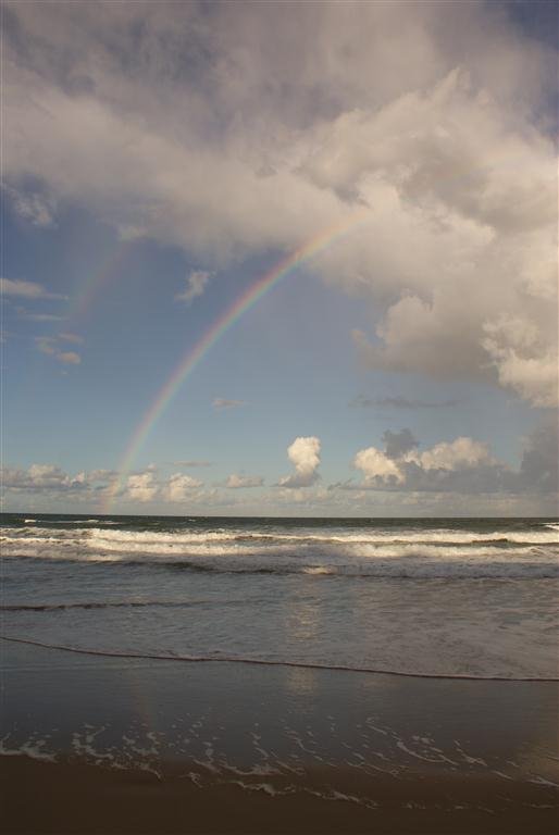 Rainbow over Sunshine Beach