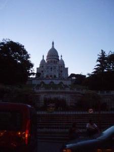 Sacre Coure at night