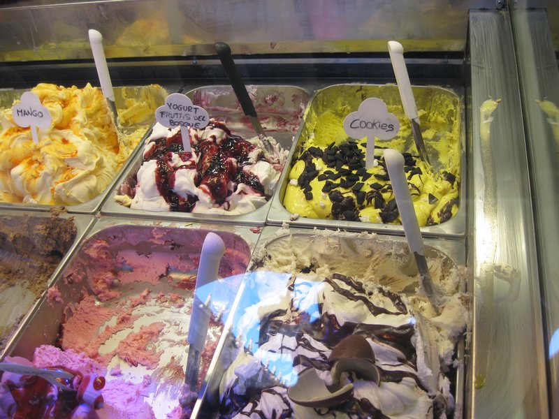 Ice Cream in the Plaza Mayor