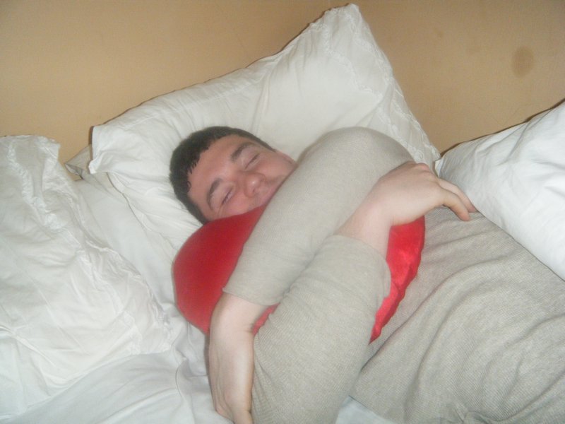 Matt on the bed