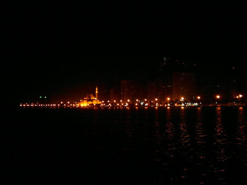 Night view, Sharjah