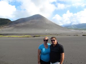 Us at the Volcano