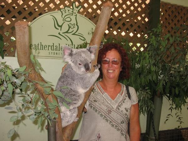 Jen with Koala
