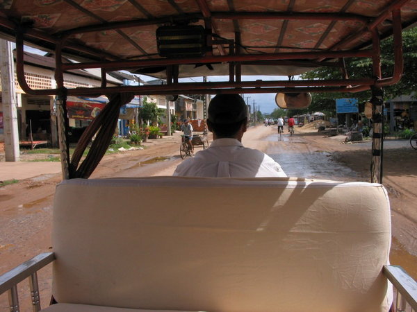 Front view from our tuk-tuk