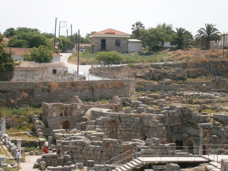 Ruins in Corinth