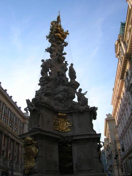 Statue in the city centre of Vienna