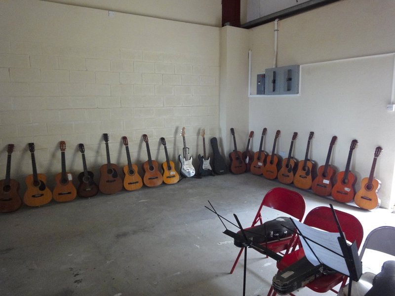 All the guitars