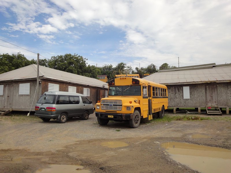 Brade Primary School & School bus