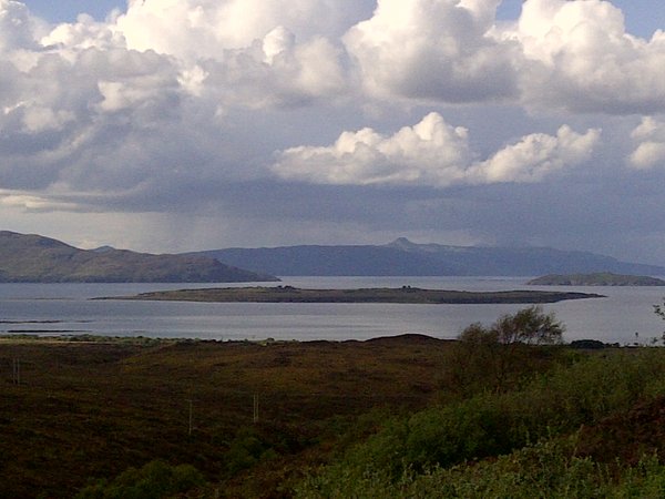 The road back: Raasay from Skye