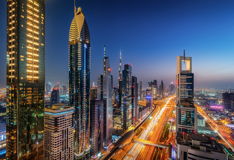 Sheikh Zayed Road- Dubai