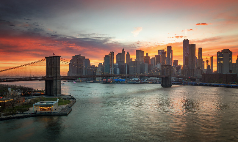 Brooklyn Bridge Sunset