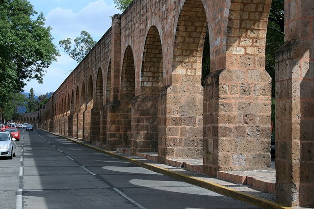 Morelia aqueducts