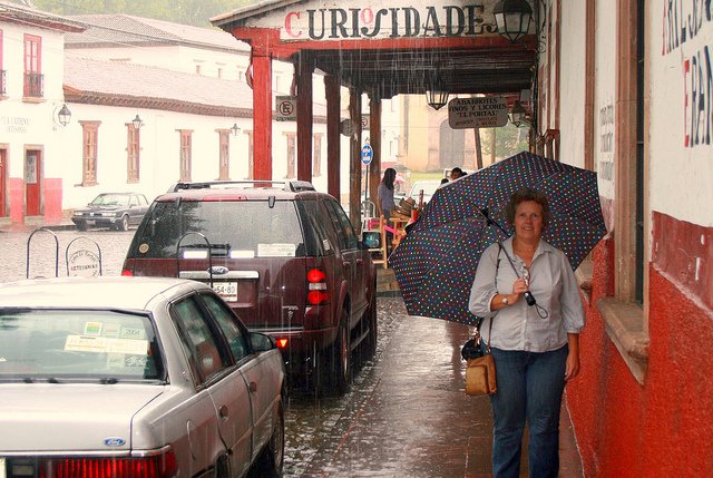 Paztzcuaro and the rain