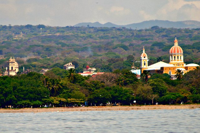 Granada from Lake Nicaragua