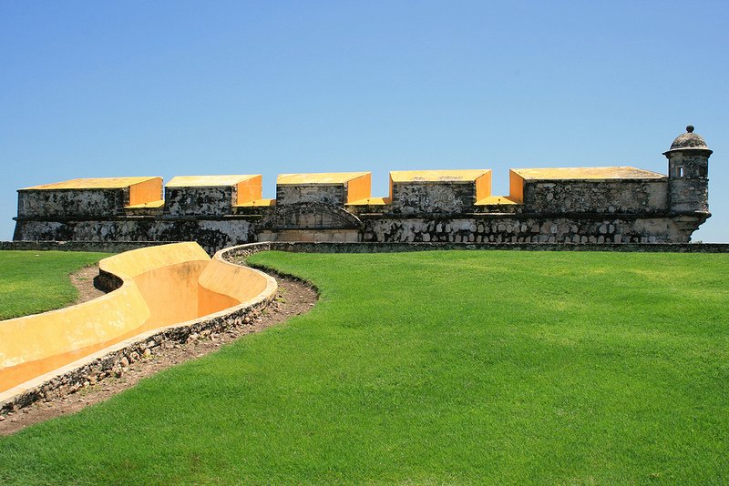 Fort San Jose del Alto, Campeche, Mexico