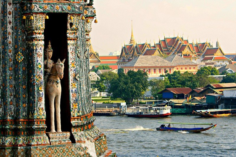 Grand Palace from Wat Arun