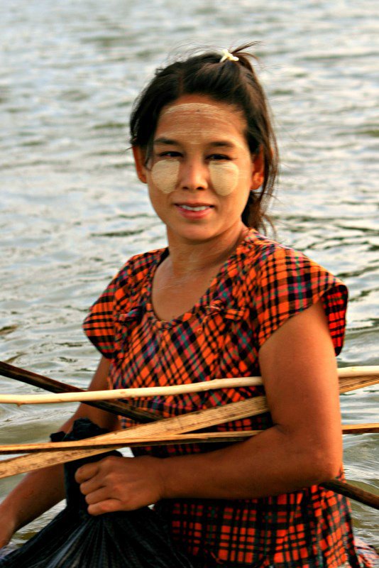 Myanmar Fisherwoman