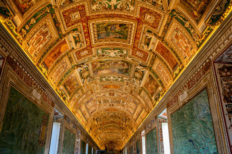 Vatican Museum Ceilings